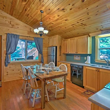 Bryson City Cabin With Fire Pit On Coopers Creek! Exteriör bild