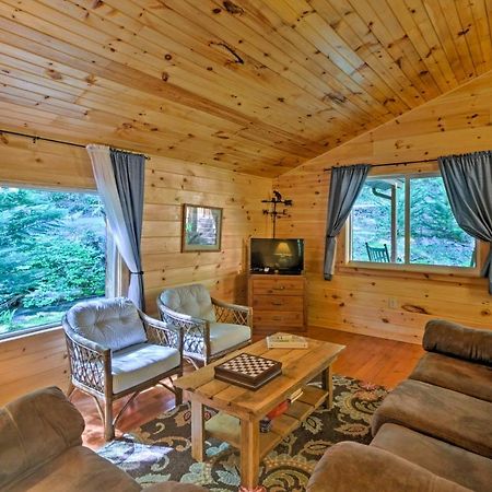 Bryson City Cabin With Fire Pit On Coopers Creek! Exteriör bild