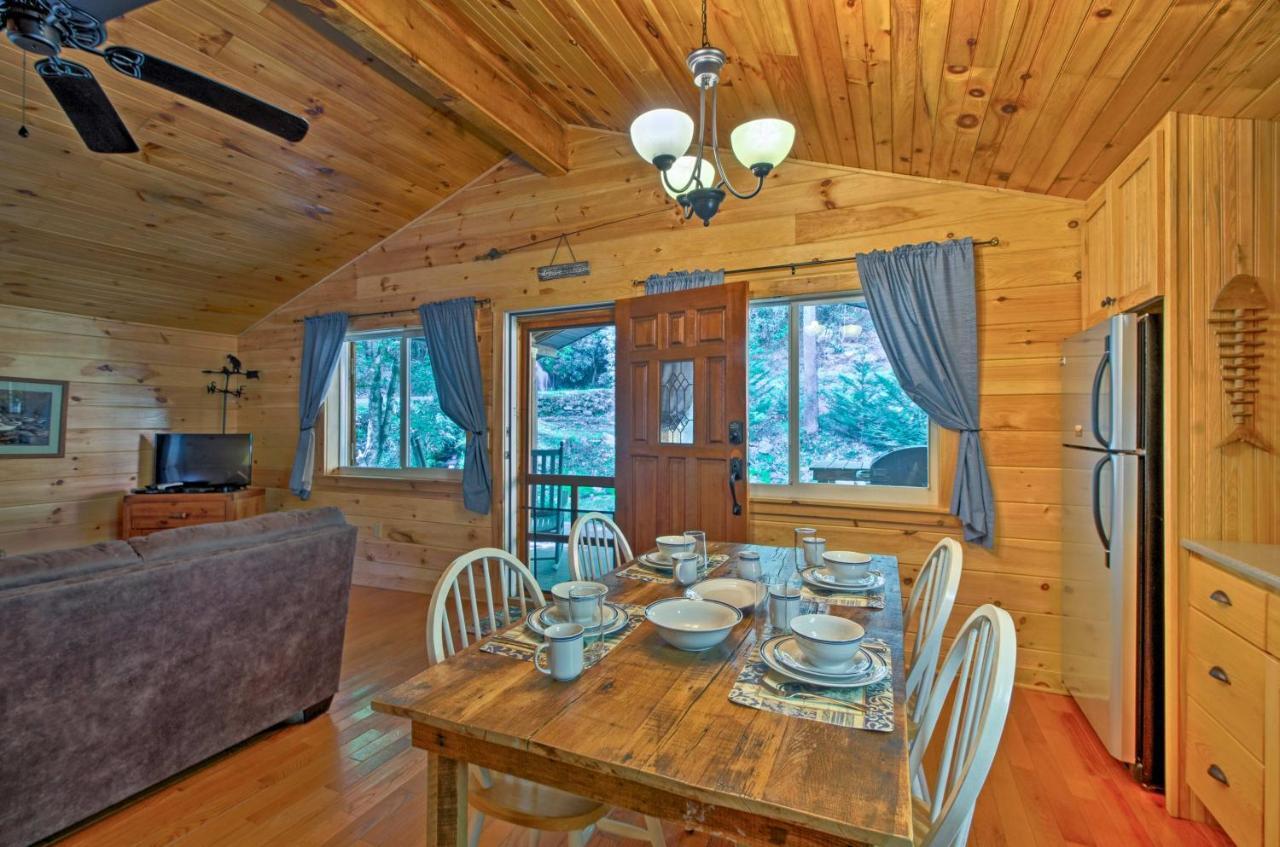 Bryson City Cabin With Fire Pit On Coopers Creek! Exteriör bild