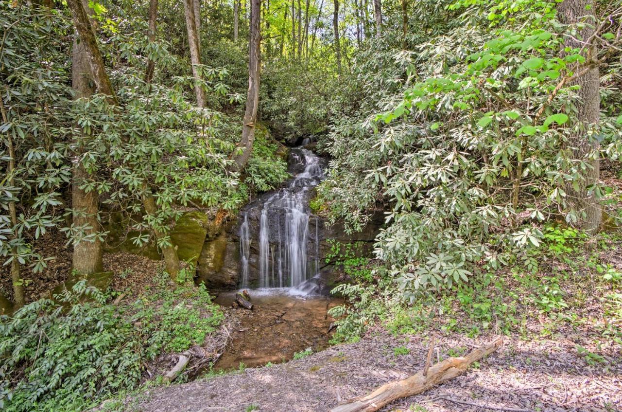 Bryson City Cabin With Fire Pit On Coopers Creek! Exteriör bild