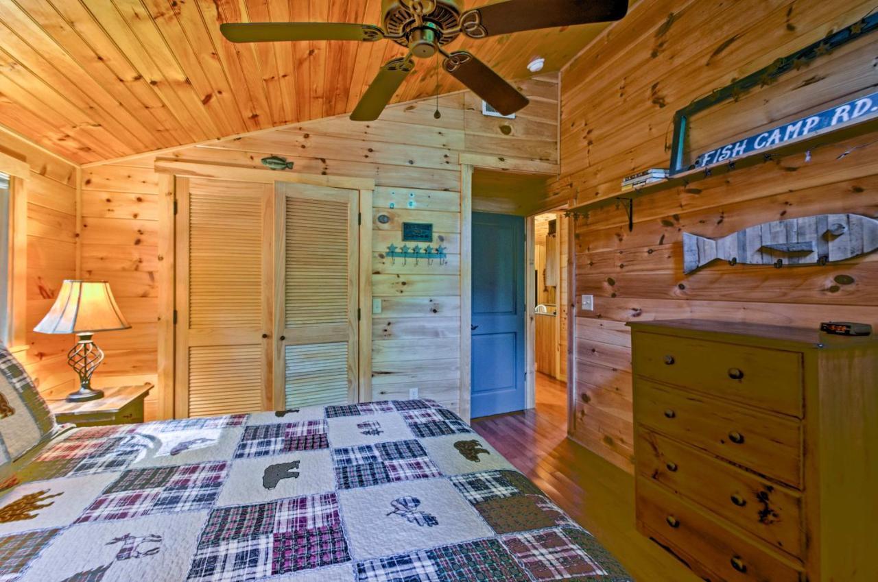 Bryson City Cabin With Fire Pit On Coopers Creek! Exteriör bild